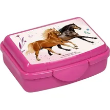 Coppenrath Verlag Mini-Snackbox - Pferdefreunde, pink