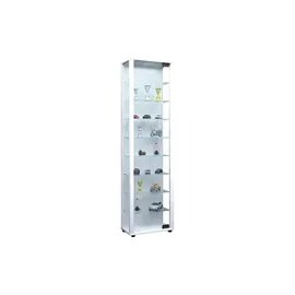 VCM Standvitrine Edana Maxi 33 x 18 x 115 cm Weiß