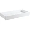 Schublade HASENA Roll-Box, weiß, B:137cm H:19cm, Schubladen