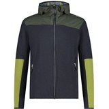 CMP MAN Hybrid Jacket FIX Hood antracite 48