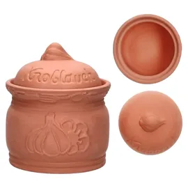 Mambocat Knoblauchtopf Ø 12,8 cm 1-tlg. braun