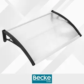 OEM Vordach 150 x 100 cm transparent