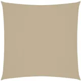 vidaXL Sonnensegel Oxford Gewebe Quadratisch 3,6 x 3,6 m Beige