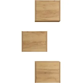 Posseik Limes Badschrank-Set 41,4 x 33,3 x 25 cm Gold