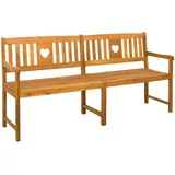 vidaXL Gartenbank 180 x 55,5 x 90 cm Braun