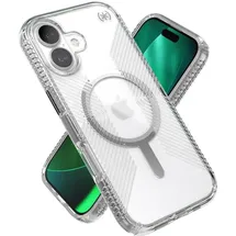 Speck iPhone 17 Clear Case MagSafe silber