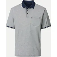 CasaModa Polo-Shirt Print grün XL