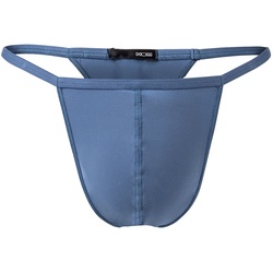 HOM Herren G-String - Plume, federleicht Midblue 4 (Small)