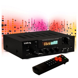 WJG Industrievertretung Stereo Receiver FM Radio Tuner Verstärker Bluetooth MP3 Fernbedienung AMP5000BT