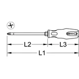 KS Tools Torx-Schraubendreher 159.1232 8 mm