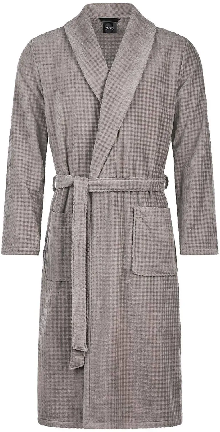 Cawö Herren Schalkragenmantel 6508 58 | graphit - grau