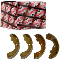 Ashika Bremsbacken Satz Hinterachse Passend Für Ford Ranger Nissan Navara Np300: Bremsbackensatz Ford: 1727211 Ford: Ab312200ba Nissan: 44060eb326 Nis