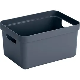 SUNWARE Aufbewahrungsbox Sigma Home 13 l 1-tlg. dunkelblau