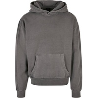 URBAN CLASSICS Men's TB4955-Heavy Terry Garment Dye Hoody Sweatshirt, darkshadow, 5XL,