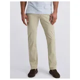Pierre Cardin Regular Fit Hose mit Eingrifftaschen Modell Lyon Beige, 34/32