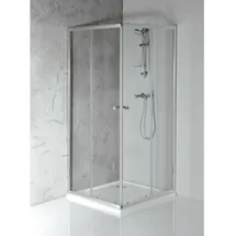 a&n&a aQualine AGGA BLACK Komplettdusche 80 x 185 cm Aqualine-BLF808