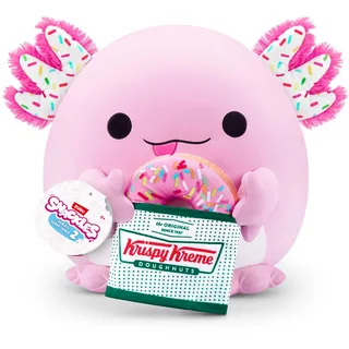 Snackles 77573M, Axolotl (Krispy Kreme), Series 2, 35 cm großes Plüschspielzeug, Medium (35 cm)