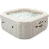 Intex 28446NP Whirlpool - Chevron Deluxe Square Bubble 175x175cm App Steuerung