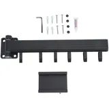 Ausziehbarer Wandwäschetrockner, Ideal Für Balkone Oder Schlafzimmer, Schwarz