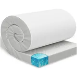 eloneo Gel Topper 80 x 200 cm weiß