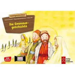 Die Emmausgeschichte. Kamishibai Bildkartenset.