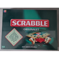 Scrabble, Spiel, Familienspiel, Legespiel, Wörterspiel, Kreuzwortspiel, Mattel