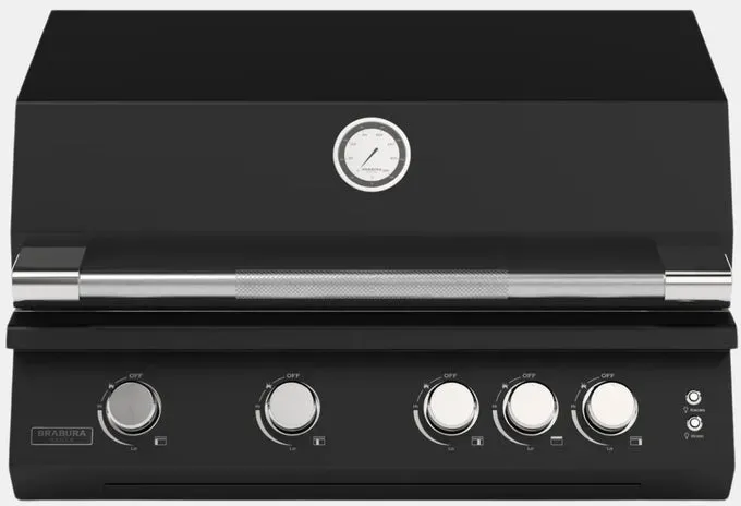 Brabura Fusion 400 RM Einbaugrill 4-Brenner | Neuestes Edelstahlmodell