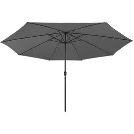 vidaXL Sonnenschirm Ø 400 cm Anthrazit