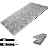 Baumarktplus DREIBREIT By TRUTZHOLM 3-Fach Auffahrrampe Klappbar 215cm Tragkraft 1020kg