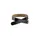 EIKO Koppelgürtel Leder 45 mm schwarz 90 cm