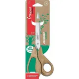 maped Papierschere ADVANCED WOOD braun 21,0 cm