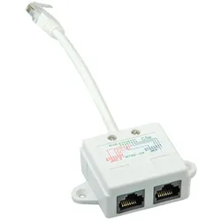 VALUE T-Adapter - Netzwerk-Splitter - RJ-45 (M)
