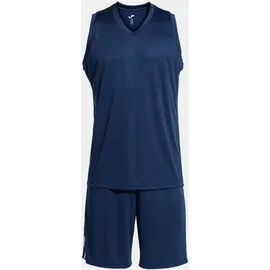 Joma Olimpiada Basketballtrikot + Shorts Set Kinder 331 - marineblau 152