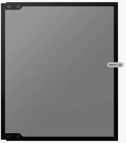 Bambu Lab Front Glass Door for P2S