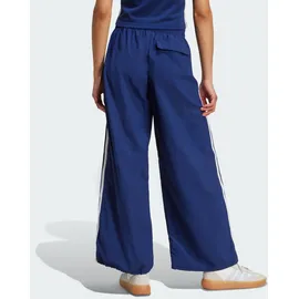 adidas Essentials 3-Streifen Lifestyle Woven Parachute Sporthose Blau/Weiß XXL