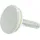 tecuro Hahnlochstopfen Deckrosette Hahnlochdeckel Ø 48 mm weiß RAL 9010 -