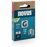 Novus Flachdrahtklammern Typ 11 12 mm 600 Stück