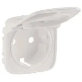Legrand 754846 Abdeckung Schutzkontaktsteckdose Klappdeckel. Valena Allure mandelw.
