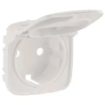 Legrand 754846 Abdeckung Schutzkontaktsteckdose Klappdeckel. Valena Allure mandelw.