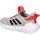 adidas Tensaur Comfort AC C Kinder Grau/Rot/Schwarz 28