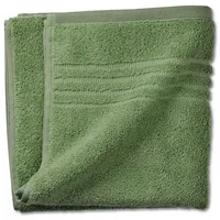Kela Handtuch Leonora 100%Baumwolle Premium moosgrün 50,0x100,0cm