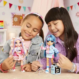 Rainbow High Anziehpuppe Jr High Rockband Fashion Dolls - Skyler (565215-EUC)
