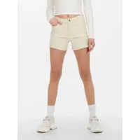 Only Shorts »ONLBLUSH MID SK DNM SHORTS NOOS« ONLY Ecru M (38)