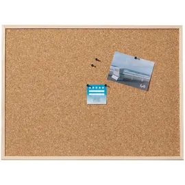 DAHLE Kork-Pin-Wandtafel 90 x 60 cm Braun