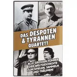 Goods+Gadgets Tyrannen & Despoten Quartett - Das Diktatoren Kartenspiel die 32 übelsten Führer der Geschichte auf Spielkarten (Brown Edition)