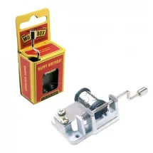 Kikkerland Happy Birthday Crank Music Box