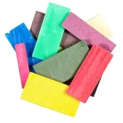 Ramsauer Kunststoff Montage Klötzchen 1000 Stück 100x24x4mm gelb