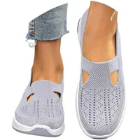 Orthopädische Schuhe Damen Wanderschuhe Damen Schuhe Sommer Leicht Weite H Vermascht Walkingschuhe Atmungsaktive Lässige Komfort Laufschuhe Bequeme Outdoor Sommerschuhe Turnschuhe Barfußschuhe - 40 EU