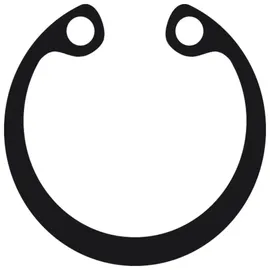 Knipex 48 21 J41 Präzisions-Sicherungsringzange für Innenringe in Bohrungen mit rutschhemmendem Kunststoff überzogen grau atramentiert