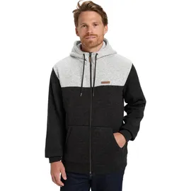 QUIKSILVER Fleecepullover Keller Block Schwarz S